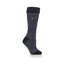 Heat Holders Begonia Stripe Boot Sock Ladies in Navy